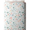 Tissu coton imprimé pour enfants Fleurs de Pêches - Certifié Oeko-Tex® Mercerie des Princesses