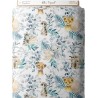 Tissu coton imprimé pour enfants Tropic Bleu- Certifié Oeko-Tex® Mercerie des Princesses
