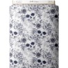Tissu coton imprimé Skulls & Roses - Certifié Oeko-Tex® Mercerie des Princesses