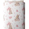 Tissu coton imprimé pour enfants Les petits lapins - Certifié Oeko-Tex® Mercerie des Princesses