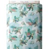 Tissu coton imprimé Tortues Vertes - Certifié Oeko-Tex® Mercerie des Princesses