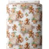 Tissu coton imprimé Pain d'Epices - Certifié Oeko-Tex® Mercerie des Princesses