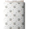 Tissu coton imprimé pour enfants Tendre Koala  - Certifié Oeko-Tex® Mercerie des Princesses
