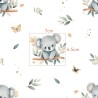  Tissu coton imprimé pour enfants Tendre Koala  - Certifié Oeko-Tex® Mercerie des Princesses