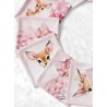 Coupons Lingettes Biche Enchantée coton imprimé à réaliser soi-même  - Certifié Oeko-Tex®