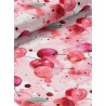  Tissu coton imprimé fruit Cerise Aquarelle- Certifié Oeko-Tex® Mercerie des Princesses
