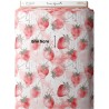 Tissu coton imprimé fruit Fraise Aquarelle- Certifié Oeko-Tex® Mercerie des Princesses