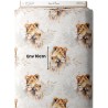 Tissu coton imprimé pour enfants Lionceau et Lionne- Certifié Oeko-Tex® Mercerie des Princesses