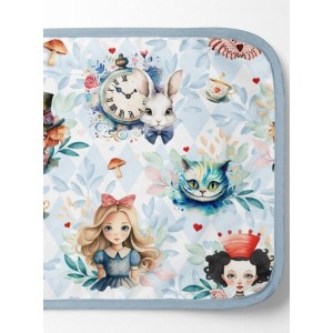  Tissu coton imprimé pour enfants Alice au Pays des Merveilles- Certifié Oeko-Tex® Mercerie des Princesses