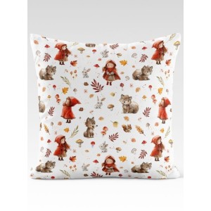  Tissu coton imprimé pour enfants Petit Chaperon Rouge - Certifié Oeko-Tex® Mercerie des Princesses