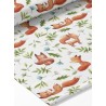 Tissu coton imprimé pour enfants Renard Dans La Forêt - Certifié Oeko-Tex® Mercerie des Princesses
