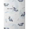 Tissu coton imprimé pour enfants Orque - Certifié Oeko-Tex® Mercerie des Princesses