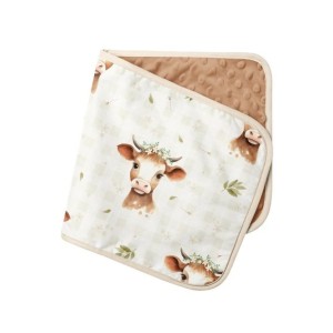  Tissu coton imprimé pour enfants Douce Campagne - Certifié Oeko-Tex® Mercerie des Princesses