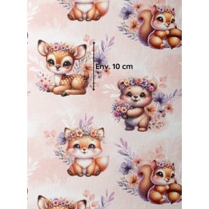 Tissu coton Enchanted Forest Mercerie des Princesses