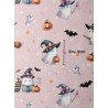  Tissu coton imprimé Halloween Rose - Certifié Oeko-Tex® Mercerie des Princesses
