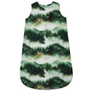  Tissu coton imprimé pour enfants Montagnes Brumeuses  - Certifié Oeko-Tex® Mercerie des Princesses