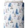 Tissu coton imprimé pour enfants Renard Polaire - Certifié Oeko-Tex® Mercerie des Princesses