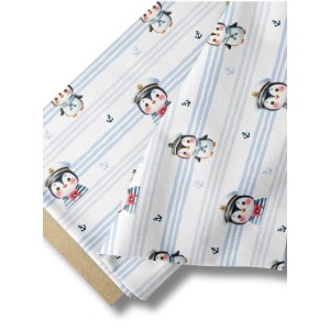  Tissu coton imprimé pour enfants Petit Matelot - Certifié Oeko-Tex® Mercerie des Princesses