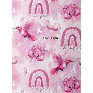 Tissu coton imprimé Girl Power - Certifié Oeko-Tex® Mercerie des Princesses