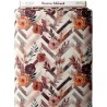 Tissu coton imprimé Chevron Automnal - Certifié Oeko-Tex® Mercerie des Princesses