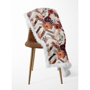  Tissu coton imprimé Chevron Automnal - Certifié Oeko-Tex® Mercerie des Princesses