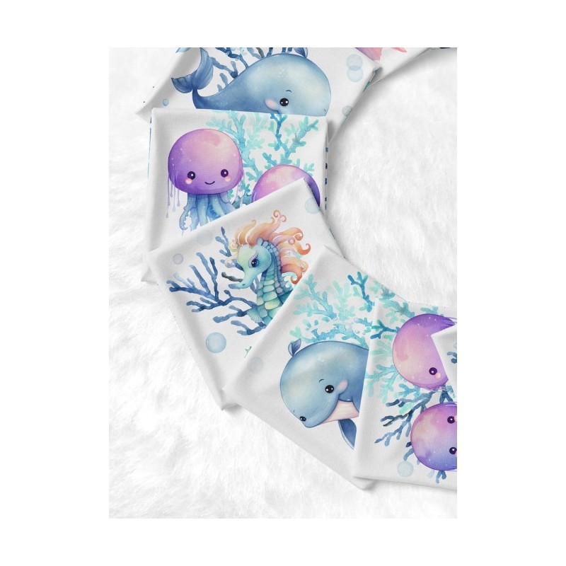 Panneau Lingettes Animaux Aquatiques