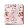  Tissu coton Douceur Automnale Rose  - Certifié Oeko-Tex® Mercerie des Princesses