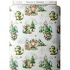 Tissu coton Dragon Et Chevalier  - Certifié Oeko-Tex® Mercerie des Princesses