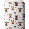  Tissu coton imprimé Noël Canin- Certifié Oeko-Tex® Mercerie des Princesses