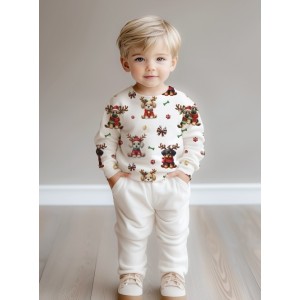  Tissu coton imprimé Noël Canin- Certifié Oeko-Tex® Mercerie des Princesses