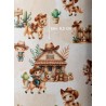  Tissu coton Cowboy  - Certifié Oeko-Tex® Mercerie des Princesses