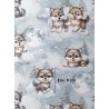 Tissu coton Baby Wolf - Certifié Oeko-Tex® Mercerie des Princesses