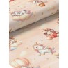  Tissu coton imprimé pour enfants Tendre Licorne- Certifié Oeko-Tex® Mercerie des Princesses