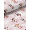  Tissu coton imprimé pour enfants Ballerine - Certifié Oeko-Tex® Mercerie des Princesses