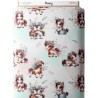  Tissu coton imprimé pour enfants Poney - Certifié Oeko-Tex® Mercerie des Princesses