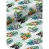  Tissu coton imprimé pour enfants Baby Jungle Tropicale - Certifié Oeko-Tex® Mercerie des Princesses