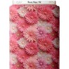 Tissu coton imprimé Fleurs Roses façon 3D - Certifié Oeko-Tex® Mercerie des Princesses