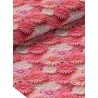  Tissu coton imprimé Fleurs Roses façon 3D - Certifié Oeko-Tex® Mercerie des Princesses
