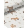  Tissu coton imprimé pour enfants Compagnons Des Bois - Certifié Oeko-Tex® Mercerie des Princesses