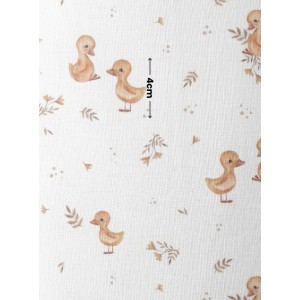  Tissu coton imprimé pour enfants Petits Canards  - Certifié Oeko-Tex® Mercerie des Princesses