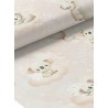  Tissu coton imprimé pour enfants Petits Koalas Beige- Certifié Oeko-Tex® Mercerie des Princesses