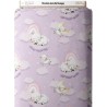 Tissu coton imprimé pour enfants Moutons dans les nuages- Certifié Oeko-Tex® Mercerie des Princesses