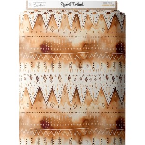 Tissu coton imprimé pour enfants Esprit Tribal  - Certifié Oeko-Tex® Mercerie des Princesses