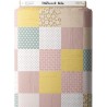 Tissu coton imprimé Patchwork Boho - Certifié Oeko-Tex® Mercerie des Princesses