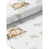  Tissu coton imprimé Sieste Tropicale - Certifié Oeko-Tex® Mercerie des Princesses