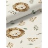  Tissu coton imprimé Roar - Certifié Oeko-Tex® Mercerie des Princesses