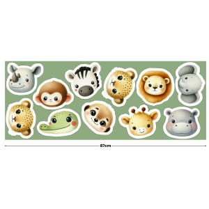 Panneau Lingettes Frimousses de La Jungle