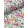  Tissu coton imprimé Bouquet de Printemps - Certifié Oeko-Tex® Mercerie des Princesses