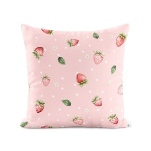  Tissu coton imprimé Strawberry - Certifié Oeko-Tex® Mercerie des Princesses