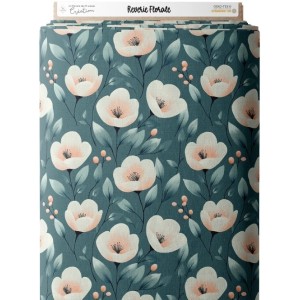  Tissu au mètre "Rêverie Florale" – Coton Oeko-Tex Mercerie des Princesses